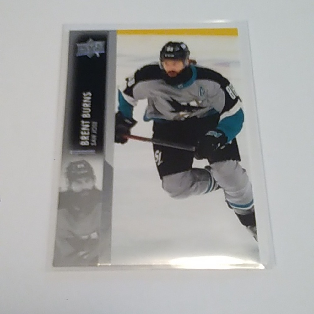 Brent Burns 2021-22 Hockey Card / Upper Deck / Defenceman/ Future HOF